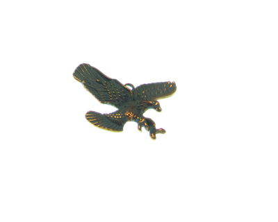 32 x 22mm Eagle Antiqe Green Petina Metal Pendant 32 x 22mm Eagle Antiqe Green Petina Metal Pendant