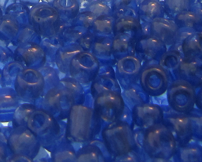 6/0 Sky Blue Luster Glass Seed Bead, 1oz. Bag