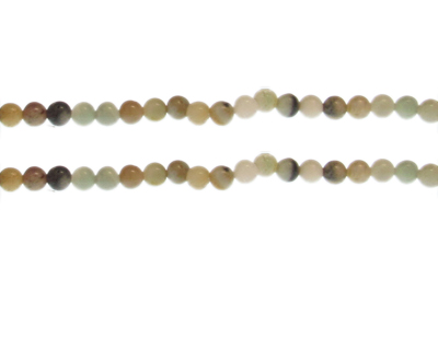 4mm Color Gemstone Bead, approx. 43 beads