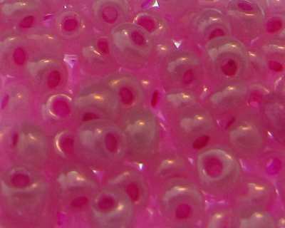 (image for) 6/0 Pink Ceylon Glass Seed Bead, 1oz. Bag