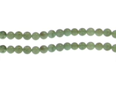 (image for) 6mm Green Gemstone Bead, approx. 30 beads