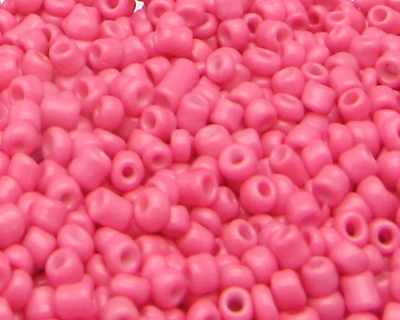(image for) 11/0 Coral Opaque Glass Seed Bead, 1oz. Bag