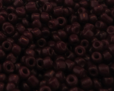 (image for) 11/0 Ruby Opaque Glass Seed Bead, 1oz. Bag