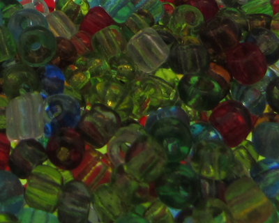 (image for) 6/0 Transparent Glass Bead Mix, 1oz. bag - Click Image to Close