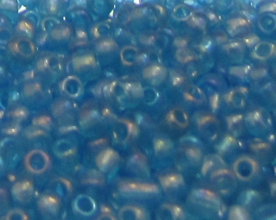 11/0 Turquoise Luster Glass Seed Beads, 1oz. bag