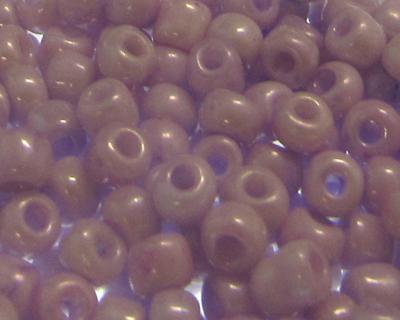 (image for) 6/0 Soft Lilac Ceylon Glass Seed Bead, 1oz. Bag