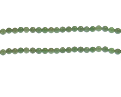 (image for) 4mm Green Aventurine Gemstone Bead, approx. 43 beads
