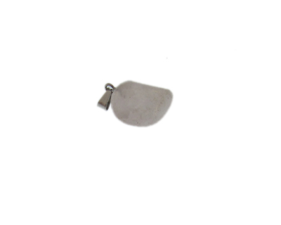 (image for) 12 - 14mm Crystal Quartz Nugget Gemstone Pendant