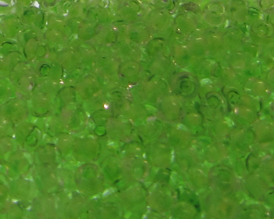 11/0 Neon Green Inside-Color Glass Seed Bead, 1oz. Bag