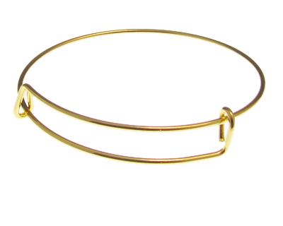 (image for) Gold Metal Adjustable Bracelet - Click Image to Close