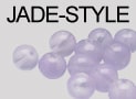Jade-Style Beads