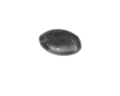 (image for) 28mm Charcoal Foil Lampwork Glass Bead - Click Image to Close