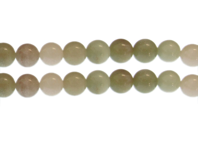 (image for) 10mm Green Aventurine Gemstone Bead, approx. 20 beads - Click Image to Close