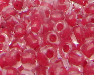 (image for) 6/0 Ruby Inside-Color Glass Seed Bead, 1oz. Bag