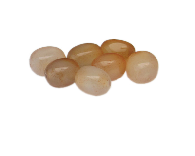16 x 10mm Carnelian Gemstone Bead, 7 beads