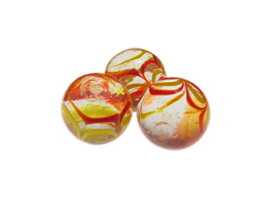 24mm Pattern Lampwork Glass Bead, 1 bead, NO Hole 24mm Pattern Lampwork Glass Bead, 1 bead, NO Hole