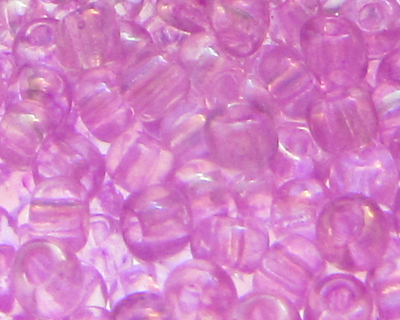 6/0 Pink Luster Glass Seed Bead, 1oz. Bag