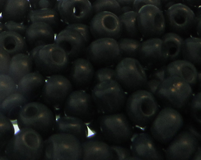 6/0 Aqua Opaque Glass Seed Bead, 1oz. Bag