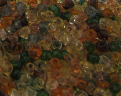 (image for) 11/0 Transparent Glass Seed Bead Mix, 1oz. bag