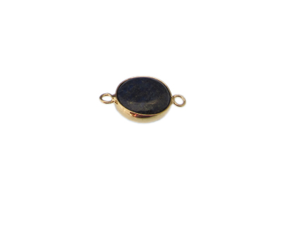 (image for) 16mm Lapis Gold Gemstone Link