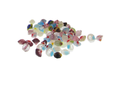 (image for) Approx. 1oz. x 6mm Random Millefiori Glass Beads - Click Image to Close