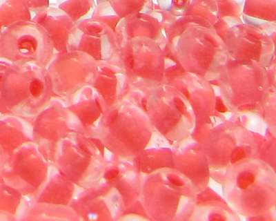 6/0 Coral Inside-Color Glass Seed Bead, 1oz. Bag