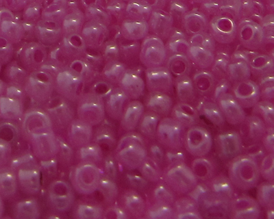 11/0 Hot Pink Ceylon Glass Seed Bead, 1oz. Bag