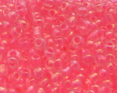 11/0 Pink Luster Glass Seed Beads, 1oz. bag