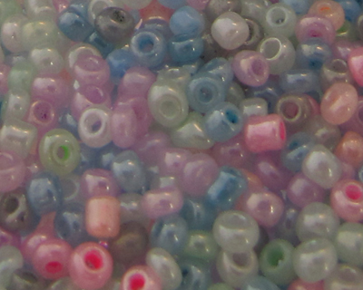 11/0 Pastel Ceylon Glass Seed Bead Mix, 1oz. bag