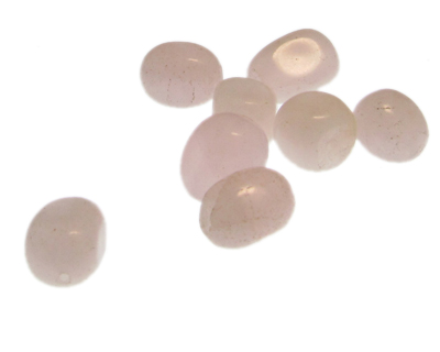 10 - 16mm Rose Quartz Gemstone Nugget Bead, 8 beads