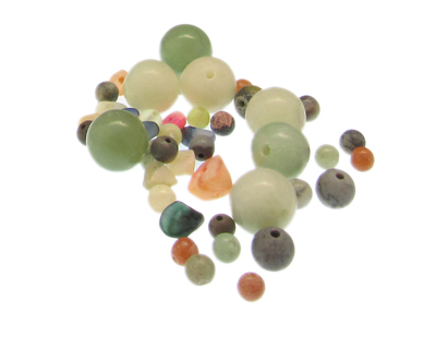 Approx. 1oz. Gemstone Bead and Chip Mix